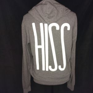 HISS Zip Front Hoodie